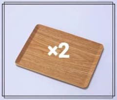 【木製】スクエア トレー お盆 滑り止め加工 ナチュラルキッチン20点セット 木製】スクエア トレー お盆 滑り止め加工 ナチュラルキッチン2点