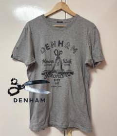 DENHAM グレー プリントTシャツ 横浜のサムネイル