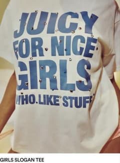 新品未着用】Juicy Couture MOUSSY GIRLS SLOGAN - メルカリ