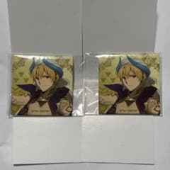 FGO 길가 메쉬 스퀘어 캔 배지 2 개 세트