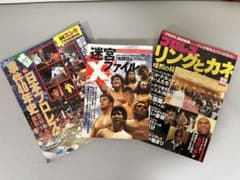 【昭和・平成】プロレス・格闘技の裏話３点セットのサムネイル