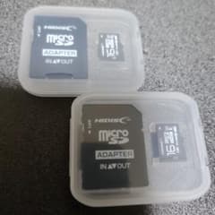 HIDISC microSDHC 16GB 2点セット アダプター付きのサムネイル