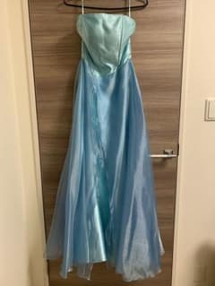 ブルー　ロングドレスのサムネイル