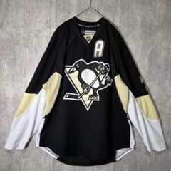 NHL エヴゲニー マルキン 副キャプテン ジャージ カナダ製 ペンギンズ 