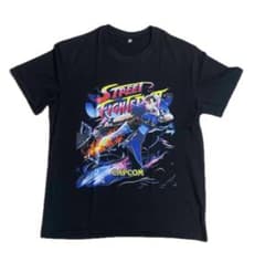 美品　ストリートファイター 春麗 チュンリー Tシャツ CAPCOM カプコン
