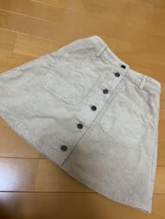デニム台形スカート デニムスカートのサムネイル