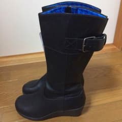 ☆クロックス☆レザーブーツw7新品のサムネイル