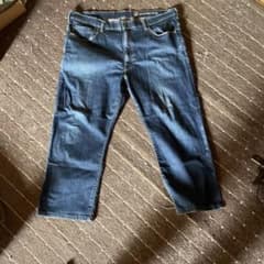 グッドデイキング デニムパンツ ストレッチ ワイド ウエスト105のサムネイル
