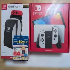 送料負担します⭐︎NINTENDO Switch 有機ELモデル　オマケ付き 新品 Nintendo Switch 有機ELモデル 本体 おまけ付き - メルカリ
