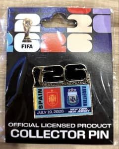 FIFAWorldCup2026決勝限定ピンバッジ SPA vs ARGのサムネイル