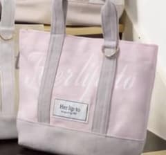 herlipto トートバッグ pink ルミネ 限定 ハリプ 新品】her lip to ハリプ トートバッグ ピンク 新宿ルミネ - メルカリ