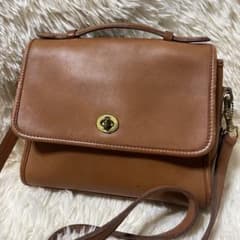 COACH オールドコーチ 2way バッグ ショルダー 9870 ブラウン系 - メルカリ