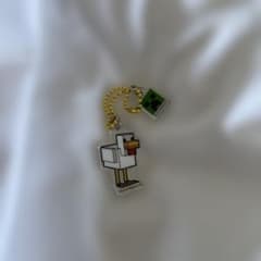 Minecraft アクリルストラップ 鶏とクリーパーのサムネイル
