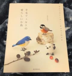 羊毛フェルトの愛らしい小鳥 : 身近な鳥から美しい野鳥まで30作品のサムネイル