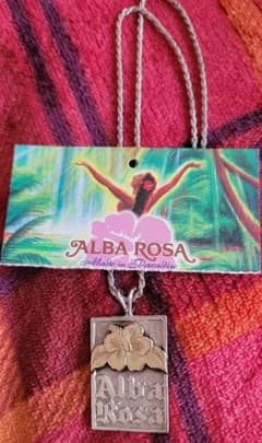 ALBA ROSA 希少プレートネックレス14k - メルカリ