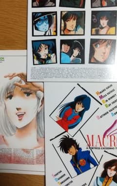 未使用‼️マクロスノート3美樹本晴彦ハイメタルバンダイ超合金魂原画