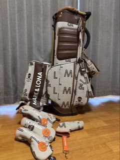 MARK & LONA キャディバッグ ベージュ 2022モデル ゴルフセット - メルカリ