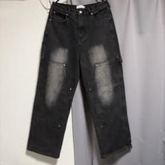 COSYHARU CarpenderDamagePants デニム　ダブルニーのサムネイル