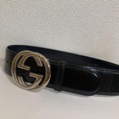 【更に値下げしました】GUCCI   グッチ　ベルト　シルバー　ビンテージ　GGのサムネイル