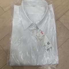UNIQLO スーピマコットン ストレッチシャツ Lサイズ ホワイトのサムネイル