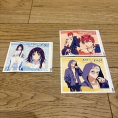 超かぐや姫！ ラベル缶　第三弾　ステッカー 3種セットのサムネイル