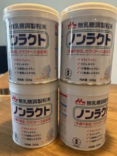 ノンラクト 無乳糖調製粉末 300g 4缶セットのサムネイル