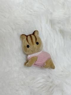 シルバニアファミリー リスのあかちゃん　初期　旧タイプ　平成レトロ