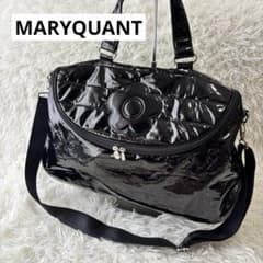 MARYQUANT マリークワント エナメル 2way ボストンバッグ - メルカリ