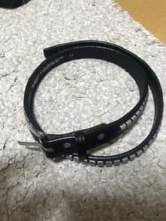 TORY LEATHER 本革 スタッズ レザー ベルト クリンチャーのサムネイル
