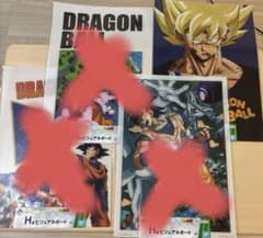 ドラゴンボール一番くじ　H賞 ビジュアルボード 4種