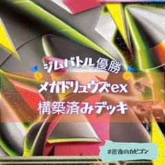 6/13ジムバトル優勝】メガドリュウズex構築済みデッキ - メルカリ