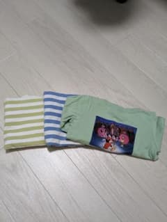 無印 トップス  長袖 子供服80  3枚セットのサムネイル