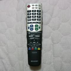 シャープ AQUOS テレビリモコンのサムネイル