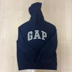 OLDGAP パーカー ネイビー ロゴ刺繍のサムネイル