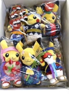 ポケモンセンタートウホク ピカチュウ ぬいぐるみ 6点セット - メルカリ