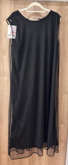 新品タグ付き★ ノースリーブ　ワンピース　チュールのサムネイル