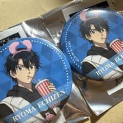 テニプリ 越前リョーマ コスモ 遊園地Ver 缶バッジ2個セットのサムネイル