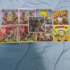 ワンピース ビックリマンシール 9枚セットのサムネイル