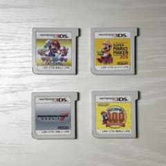 ニンテンドー3DS カセット セット マリオカート7マリオパーティマリオメーカーのサムネイル