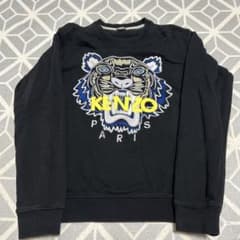 KENZO タイガー刺繍 スウェット ブラック XSのサムネイル