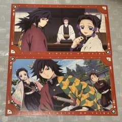 귀멸의 칼날 토미오카 요시바타 후나비 시노부 ufotable 엽서 2장 세트
