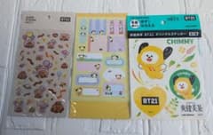 【BTS】BT21 Stickers - Set of 3 (Bundle Sale)