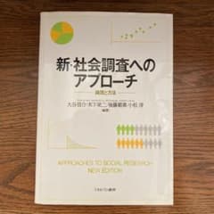 新・社会調査へのアプローチ 論理と方法のサムネイル