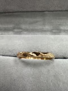 遺品整理 生前整理 断捨離)ゴールドリング 金 指輪 ヴィンテージ