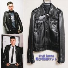 スタッドオム　stud homme アビエイター レザーライダースジャケット スタッドオム stud homme アビエイター レザーライダースジャケット