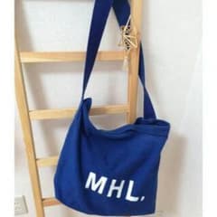 MHL. マーガレットハウエル トートバック 青のサムネイル