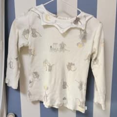 cottoli ダンボ　長袖　アイボリー　90のサムネイル