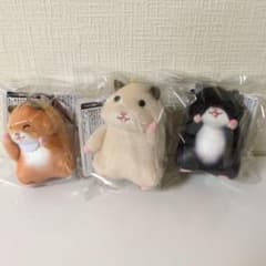 助六の日常　いろんなポーズのマスコット　3種コンプリート