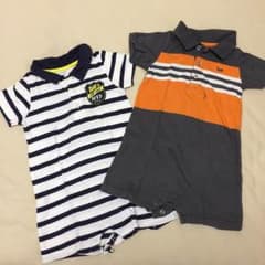 Carter's ポロシャツロンパース 80のサムネイル