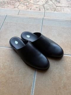 別注 Tomo & Co ナノユニバース レザー ミュール サンダル 26㎝ 別注 Tomo & Co ナノユニバース レザー ミュール サンダル 26㎝